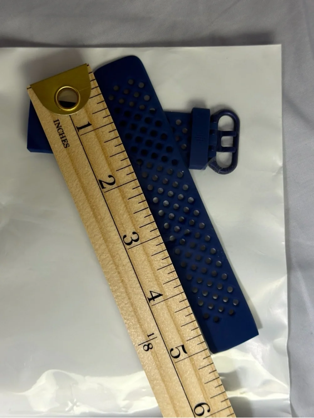 NWT Fitbit Charge 3 4 Sport Band Navy Blue Large FB168SBNVL New Sealed